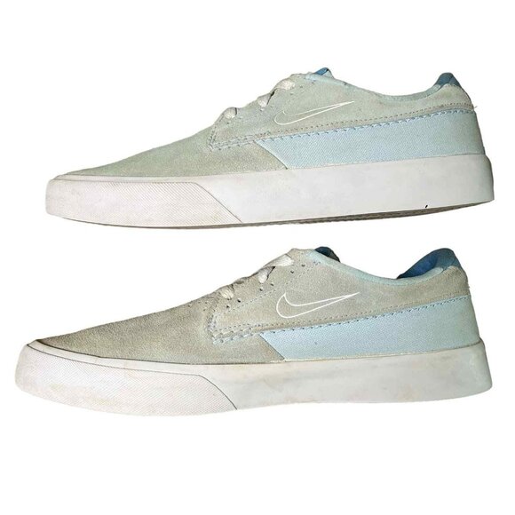 Nike SB Shane‎ O'Neill Suede Skate Shoes Sneakers Light Blue Size 7 - Picture 9 of 11